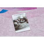 Kab. BAMBINO 2533 perivi tepih Jednorog, duga za djecu protuklizni - roza 120x170 cm