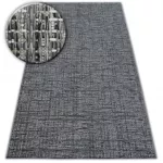 Fonott sizal tepih LOFT 21126 KEVEcrvenaÉS siva/elefántcsont/siva 60x110 cm