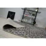 Fonott sizal tepih LOFT 21145 boho elefántcsont/siva/siva 140x200 cm