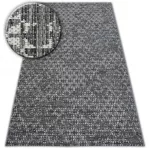 Fonott sizal tepih LOFT 21145 boho elefántcsont/siva/siva 200x290 cm