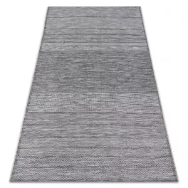   Fonott sizal tepih LOFT 21108 Vonalak siva / elefántcsont / siva 120x170 cm