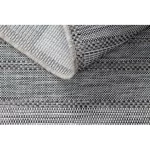 Fonott sizal tepih LOFT 21108 Vonalak siva / elefántcsont / siva 120x170 cm