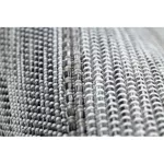 Fonott sizal tepih LOFT 21108 Vonalak siva / elefántcsont / siva 120x170 cm