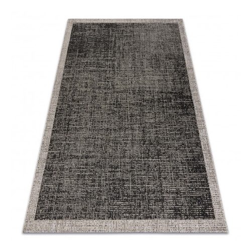 Fonott sizal floorlux tepih 20401 crne / siva  160x230 cm