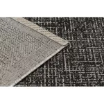 Fonott sizal floorlux tepih 20401 crne / siva  160x230 cm