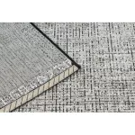 Fonott sizal floorlux tepih 20401 siva / crne 160x230 cm