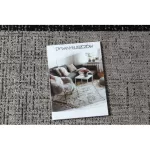 Fonott sizal floorlux tepih 20401 siva / crne 140x200 cm