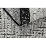 Fonott sizal floorlux tepih 20401 siva / crne 140x200 cm