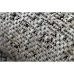 Fonott sizal floorlux tepih 20401 siva / crne 140x200 cm