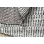  Pleteni tepih od sisala LOFT 21198 Okrugli boho kotač slonovača/srebro/taupe 160 cm