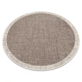    Tkani sisal floorlux tepih krug 20401 laka boja / krug šampanjca 160 cm
