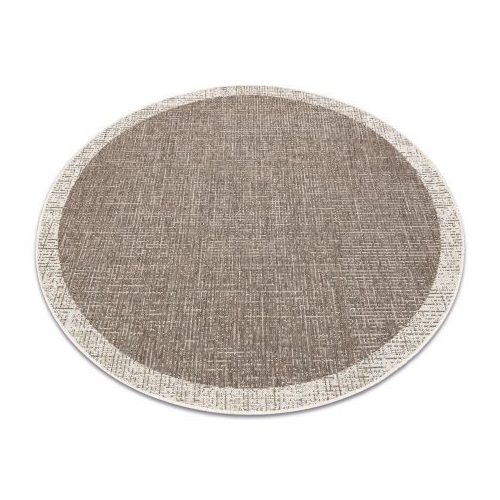  Tkani sisal floorlux tepih krug 20401 laka boja / krug šampanjca 160 cm