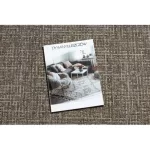  Tkani sisal floorlux tepih krug 20401 laka boja / krug šampanjca 160 cm