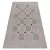 Fonott sizal floorlux tepih 20079 Négyszögletes siva / crne 120x170 cm
