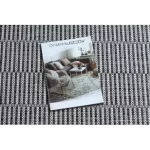 Pleteni tepih od sisala LOFT 21198 Kružni boho slonovača/srebrni/sivi krug 120 cm