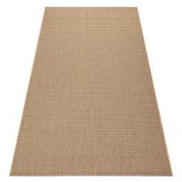   Fonott sizal floorlux tepih 20580 egyszerű, jednobojan - természetes / kávé 60x110 cm