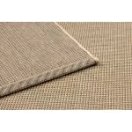 Fonott sizal floorlux tepih 20580 egyszerű, jednobojan - természetes / kávé 60x110 cm