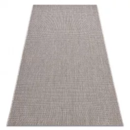   Fonott sizal floorlux tepih 20580 egyszerű, jednobojan - siva / crne 80x150 cm