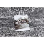 Fonott sizal tepih LOFT 21213 siva / siva / elefántcsont 80x150 cm