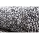 Fonott sizal tepih LOFT 21213 siva / siva / elefántcsont 60x110 cm
