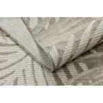  Kab. Tkani sisal tepih floorlux 20504 lišće sivo / pjenušava džungla 60x110 cm