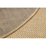  Tkani krug tepiha od sisala floorlux 20195 mais / krug za kavu 200 cm