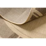  Tkani krug tepiha od sisala floorlux 20195 mais / krug za kavu 160 cm