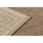 Fonott sizal floorlux tepih 20014 coffe / mais 80x150 cm