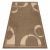 Fonott sizal floorlux tepih 20078 coffee / mais 80x150 cm