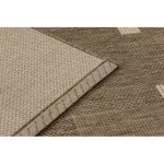 Fonott sizal floorlux tepih 20079 coffee / mais 80x150 cm