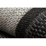 Fonott sizal floorlux tepih 20195 crne / siva  80x150 cm
