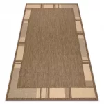 Fonott sizal floorlux tepih 20195 coffee / mais 160x230 cm