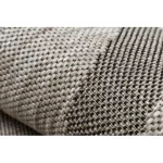 Fonott sizal floorlux tepih 20078 siva  / crne 140x200 cm