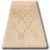 Fonott sizal floorlux tepih 20079 mais / coffee 120x170 cm