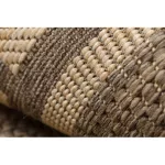 Fonott sizal floorlux tepih 20014 coffe / mais 60x110 cm