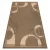Fonott sizal floorlux tepih 20078 coffee / mais 60x110 cm