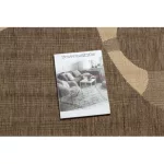 Fonott sizal floorlux tepih 20078 coffee / mais 60x110 cm