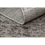  Tkani sisal floorlux tepih 20211 srebrni / CRNI 240x330 cm