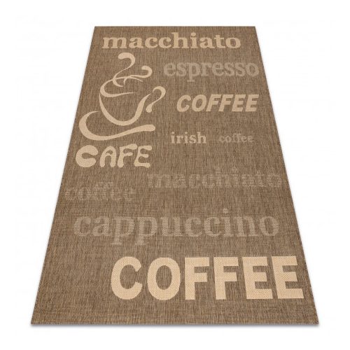 Fonott sizal floorlux tepih 20221 coffe / mais 160x230 cm