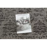 Fonott sizal floorlux tepih 20211 siva  / crne 60x110 cm