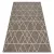 Fonott sizal floorlux tepih 20508 taupe / pezsgő HÁROMSZÖGEK 200x290 cm