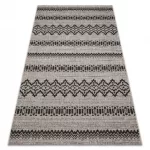 Fonott sizal floorlux tepih 20510 siva / crne 140x200 cm