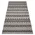 Fonott sizal floorlux tepih 20510 siva / crne 60x110 cm