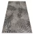 Fonott sizal floorlux tepih 20504 listovi siva / crne dzsungel 60x110 cm