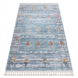Modern tepih BELLE BF13C plava / bež Rojt 120x170 cm
