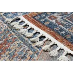 Modern tepih BELLE BG58A tamnoplava / bež Rojt 140x190 cm