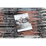 Modern tepih BELLE BR23A crne / bež Rojt 140x190 cm
