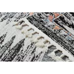 Modern tepih BELLE BR23A crne / bež Rojt 140x190 cm