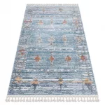 Modern tepih BELLE BF13C plava / bež Rojt 160x220 cm