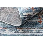 Modern tepih BELLE BF13C plava / bež Rojt 160x220 cm